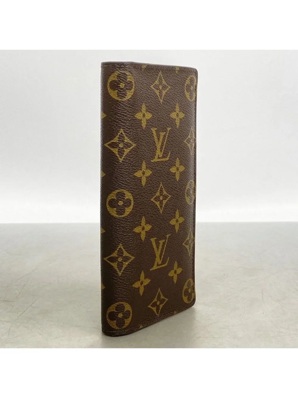 Louis Vuitton Wallet Monogram Portefeuille Brazza Brown
